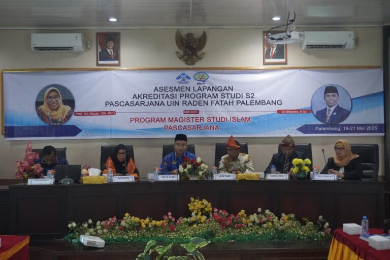 Direktur Pascasarjana UIN Raden Fatah Palembang Apresiasi Keberhasilan Asesmen Lapangan Program Studi S2 Studi Islam