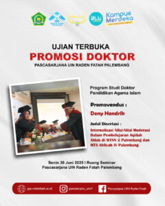 Promosi Doktor Deny Hendrik